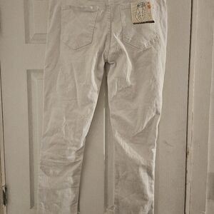 R GSTR‎  white jeans 34